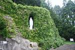 トラピスト修道院。22年ぶりの訪問。裏山のマリア様に会いに行った